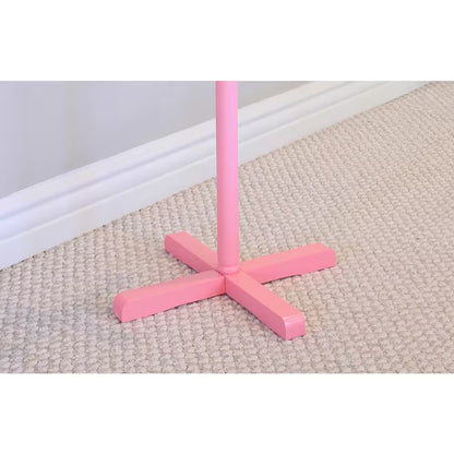 8-Hook Kid'S Coat Rack in Pink